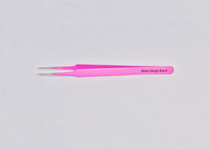Tweezers, Straight Tip - OGeesSeedBeadingDesignBoard | Tool for beading designs with variety of stitches