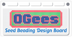 OGees Seed Beading Design Board Lets You Create Without Software Programs  or Charts / The Beading Gem