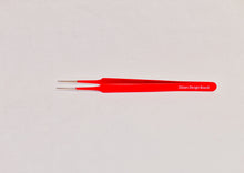 Load image into Gallery viewer, Tweezers, Straight Tip - OGeesSeedBeadingDesignBoard | Tool for beading designs with variety of stitches