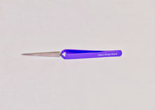 Load image into Gallery viewer, Tweezers, Straight Tip Cross-Lock - OGeesSeedBeadingDesignBoard | Tool for beading designs with variety of stitches