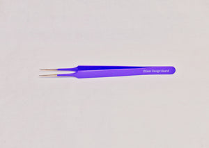 Tweezers, Straight Tip - OGeesSeedBeadingDesignBoard | Tool for beading designs with variety of stitches