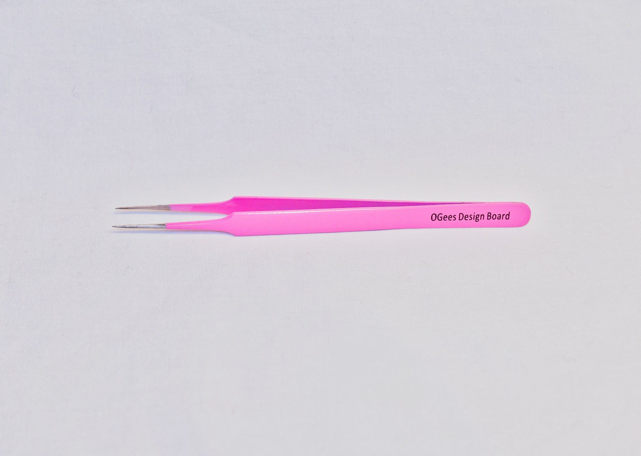 Tweezers, Straight Tip - OGeesSeedBeadingDesignBoard | Tool for beading designs with variety of stitches